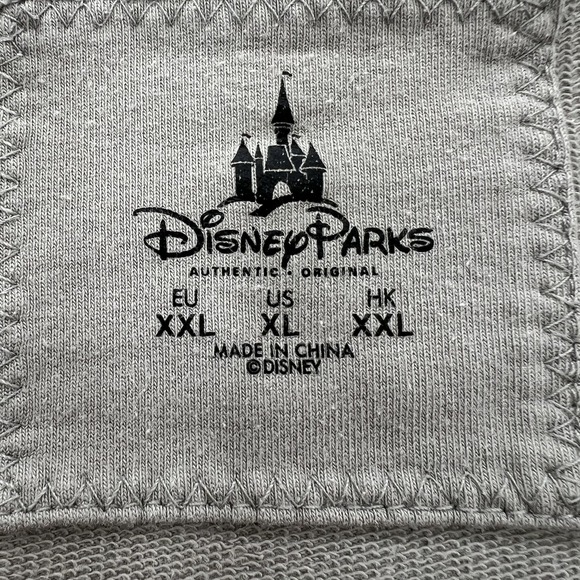 Disney Princess Once Upon a‎ Time Bling Hoodie Size XL Grunge Y2K Style Cyber - Picture 5 of 12